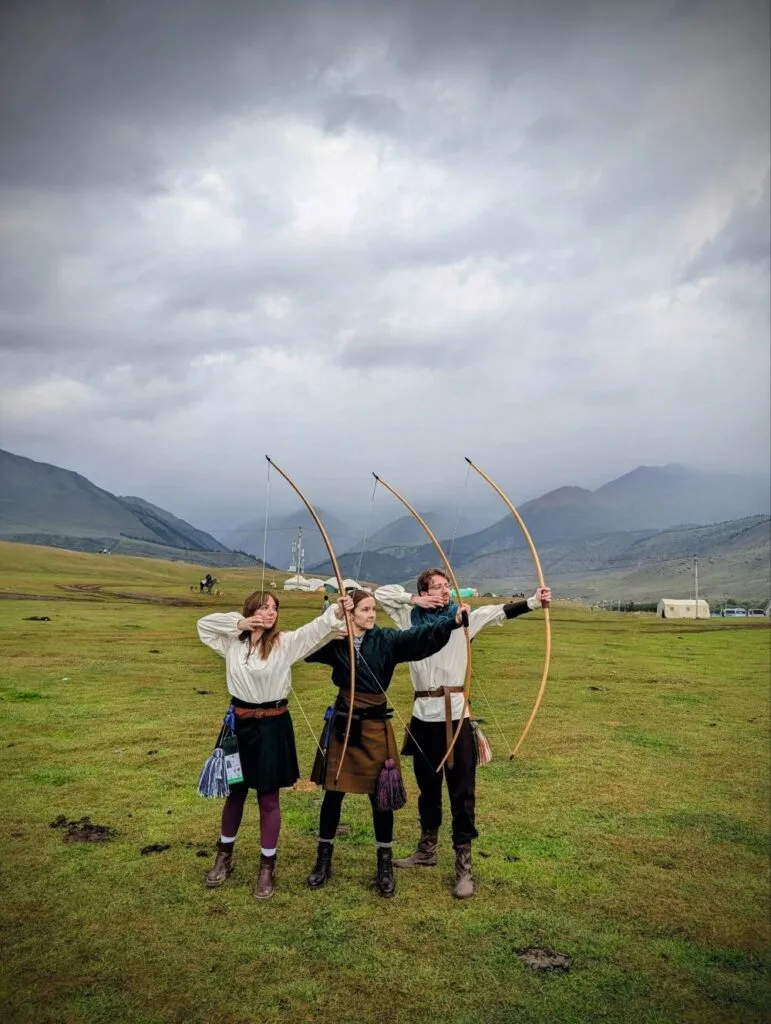 The UK outfit concept was designed to reflect and blend English (Anglo-Saxon), Scottish, Welsh, and Irish (Celtic) lineages and cultures.

Source – Kristina Dolgilevica
