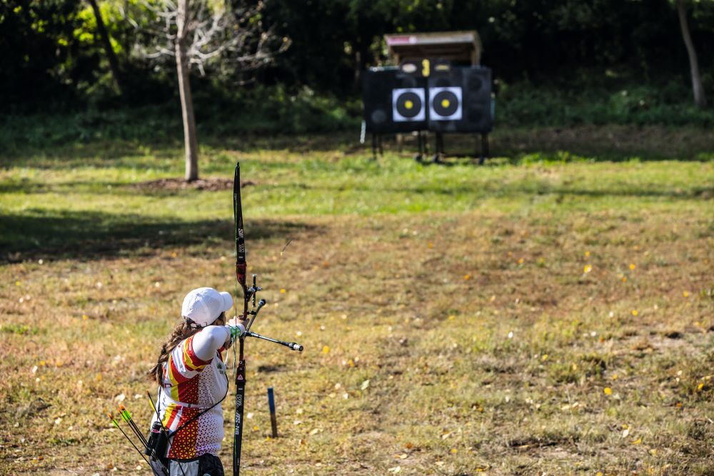 For low-wind field courses, use a lighter, faster arrow designed with a larger internal diameter and thinner shaft walls.